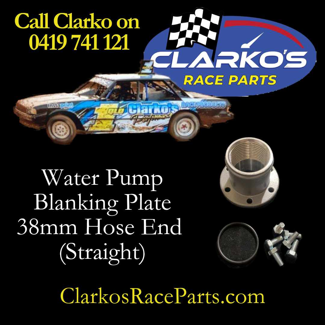 Water Pump Straight fitting suit blanking plate