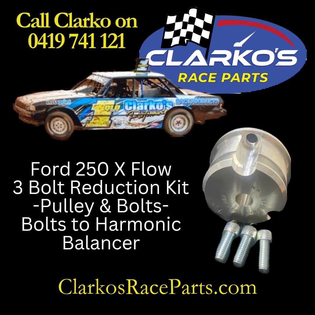 Ford 250 X Flow Race Series Pulleys
