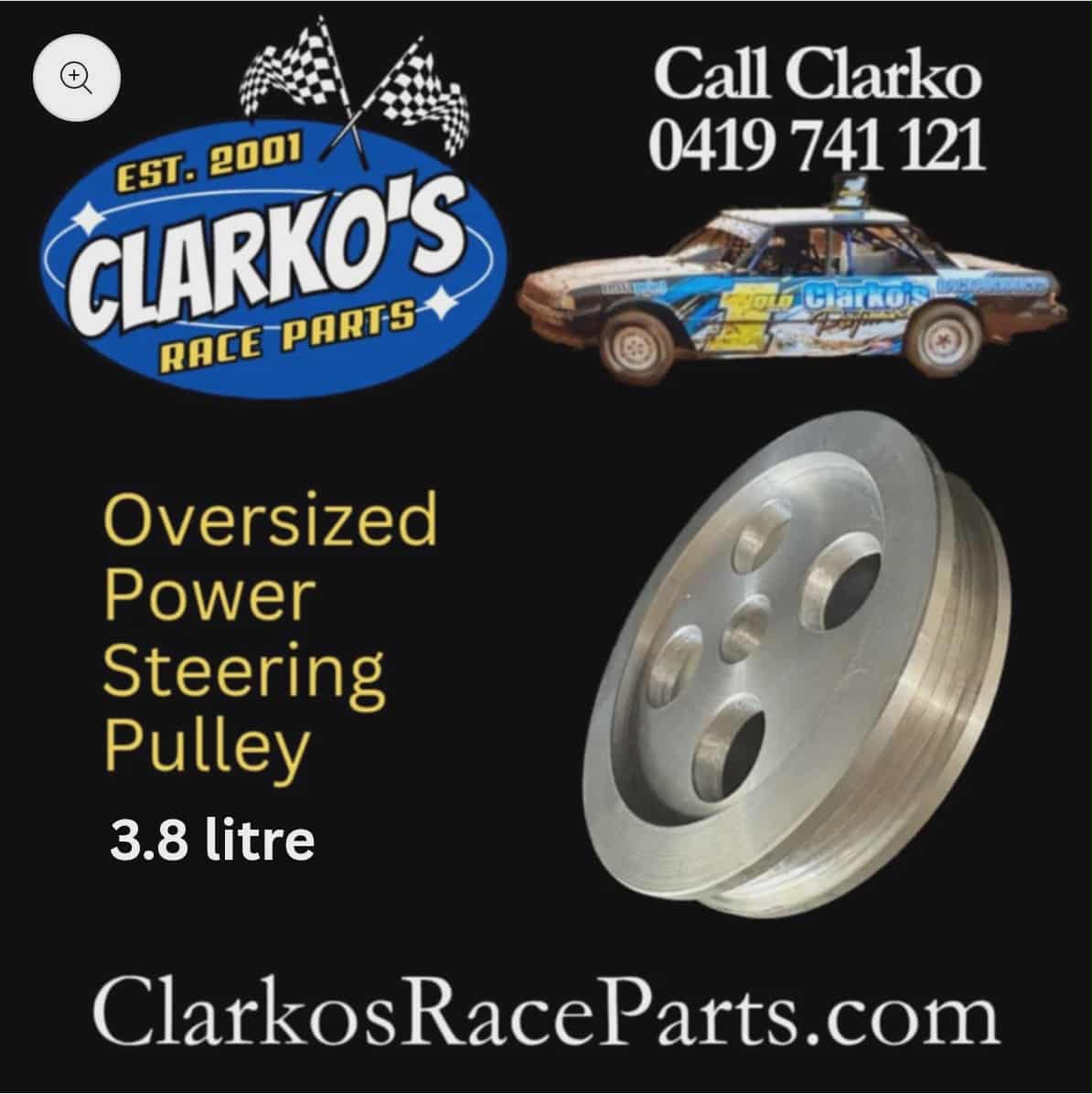 Mitsubishi 380 Oversized Power Steering Pulley