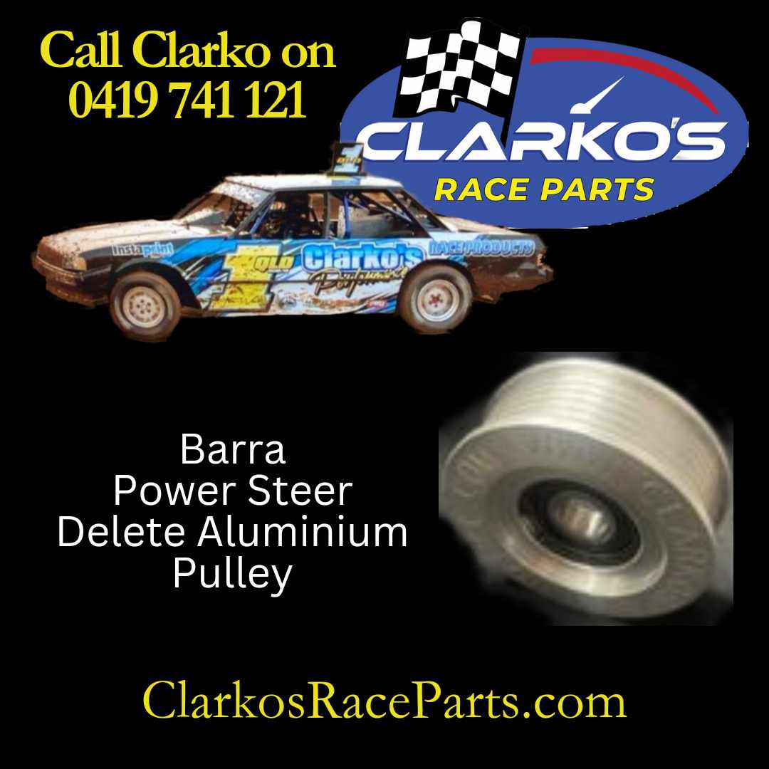 Ford Barra power steer delete pulley only