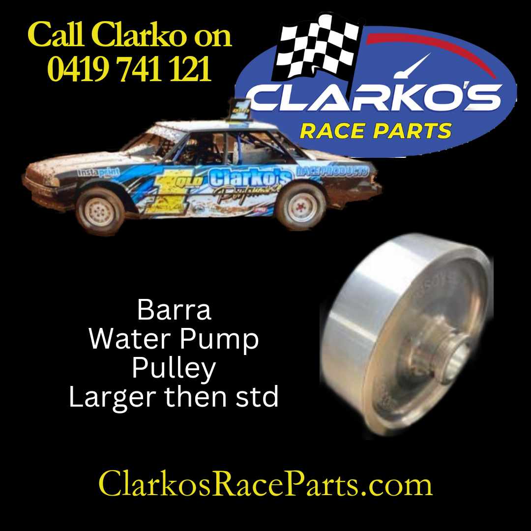 Barra Race Series Pulleys (ps,wp,alt)