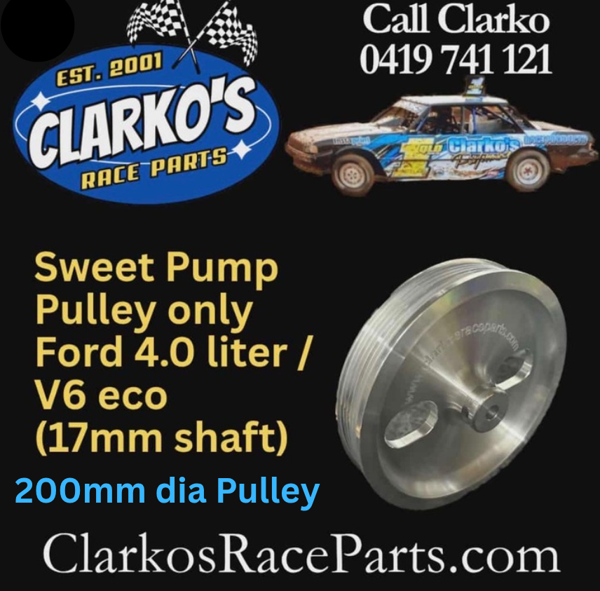 Sweet Pump Pulley 17mm shaft