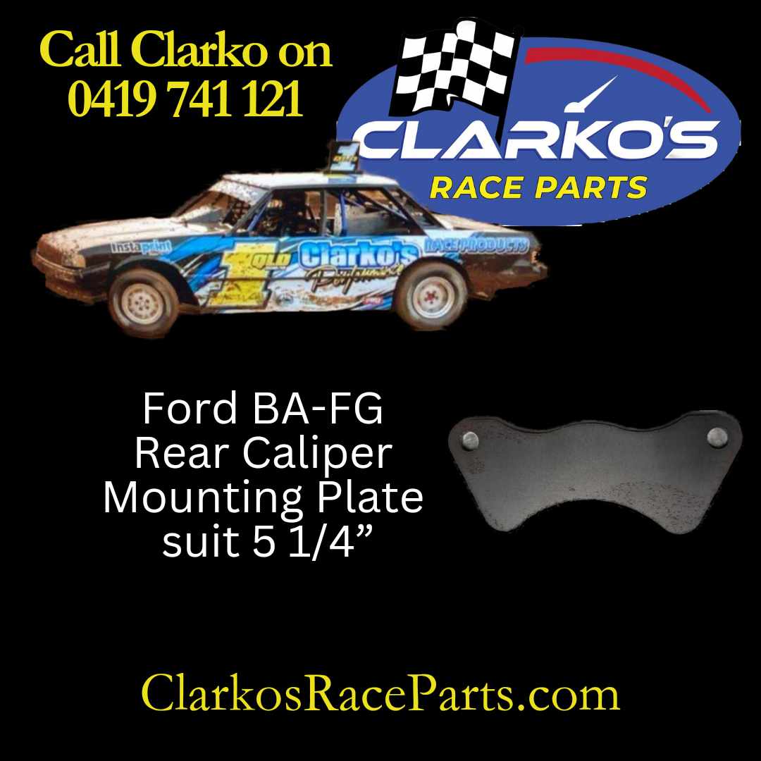Brake Caliper Mount Bracket 5 1/4" spacing Ford BA-FG Rear Weld on