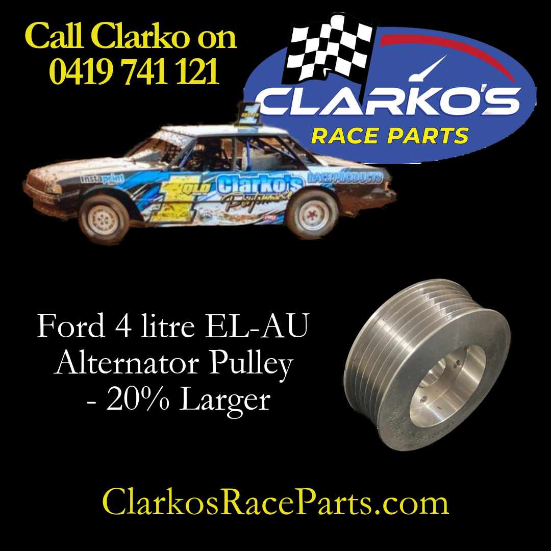 Ford EL-AU Alternator pulley 20% larger