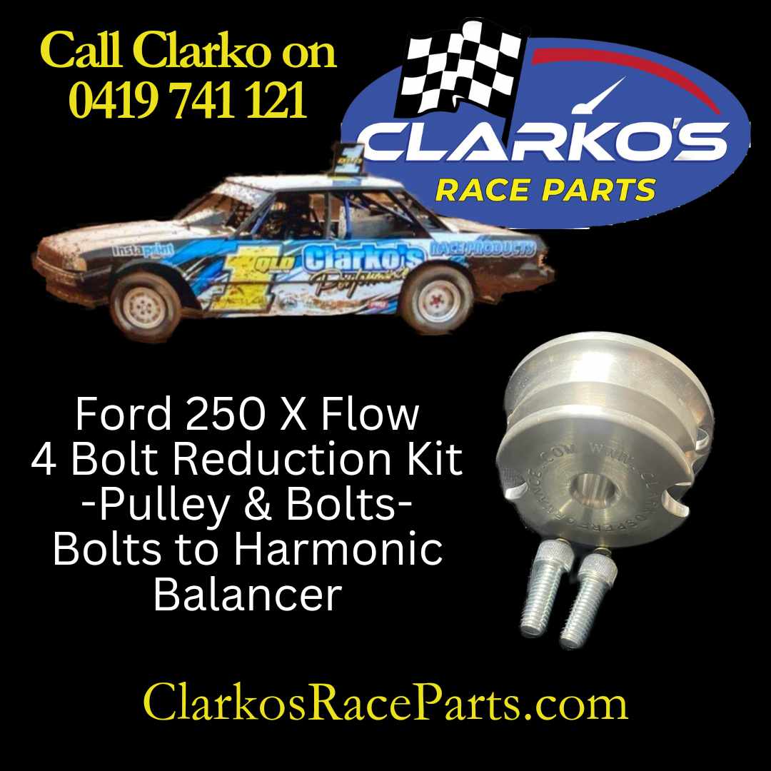 Ford 250 X Flow Race Series Pulleys