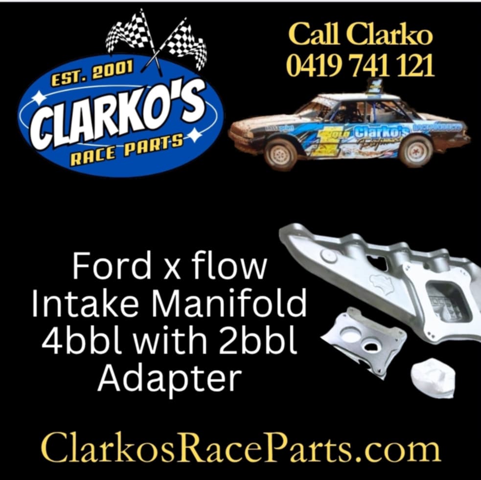 Ford Crossflow 4bbl Manifold