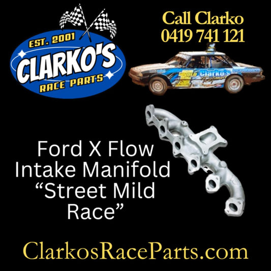 Ford Crossflow 2bbl Street and mild race Manifold
