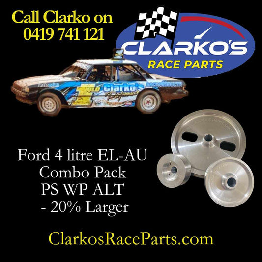 Ford EL-AU combo Pulley kit (ps,wp,alt)