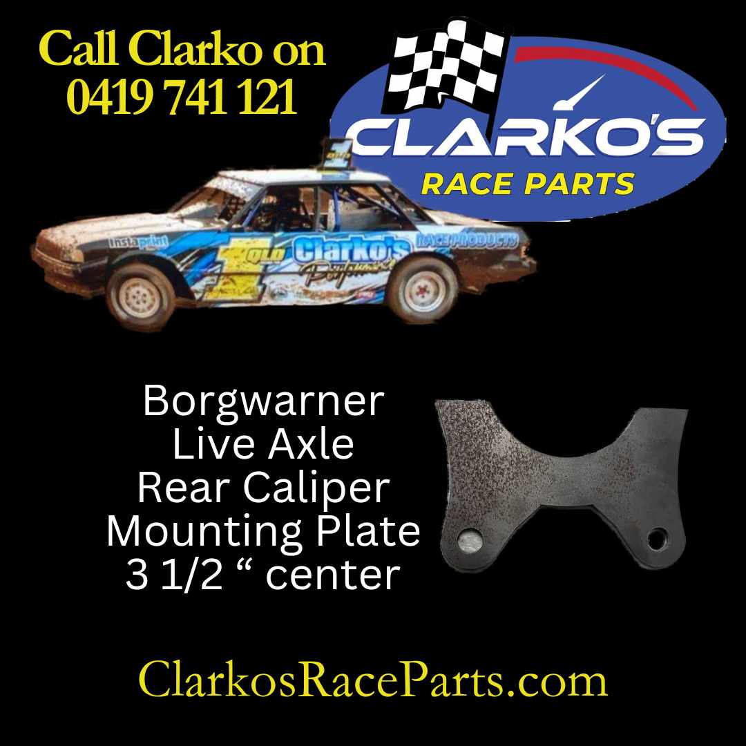 Brake Caliper Mount Bracket 3 1/2" spacing XE-BA live axle borgwarner weld on